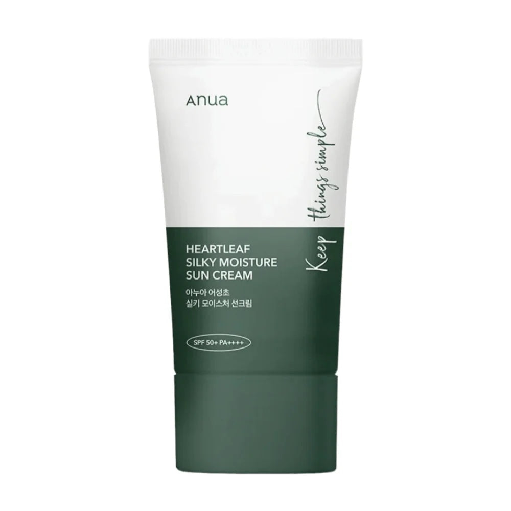 Anua Heartleaf Silky Hydratatie Sunscreen 50ml - Beauty Fusion