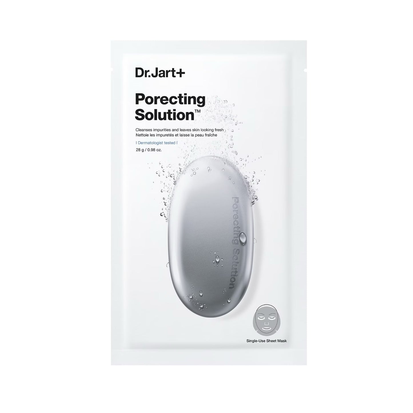 Dr. Jart+ Porecting Solution sheetmask - Beauty Fusion