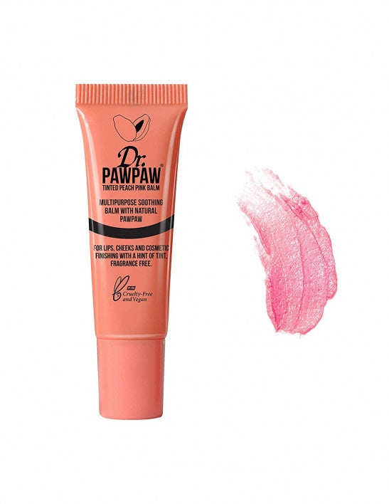 dr. PAWPAW Tinted Peach Pink Lip Balm 10ml - Beauty Fusion