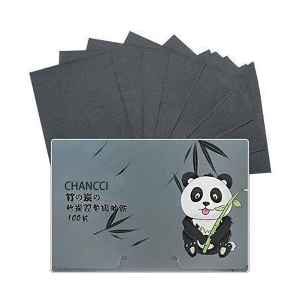 Facial Blotting Paper Charcoal 100 Sheets - Beauty Fusion