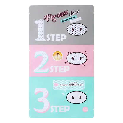 Holika Holika Pig Nose Clear Blackhead 3-Step Kit - Beauty Fusion