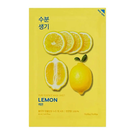 Holika Holika Pure Essence Mask Sheet Lemon - Beauty Fusion