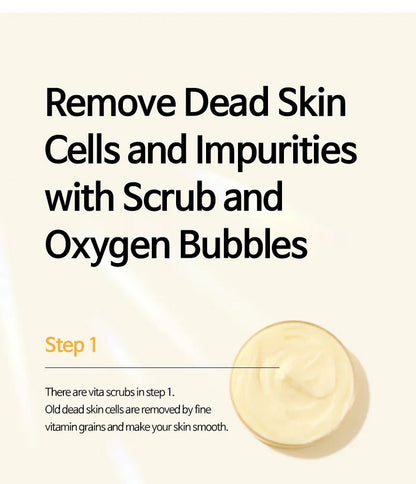 AMPLE:N VC Shot Oxygen Peel 14g - Verfrissende Peeling voor Stralende Huid - Beauty Fusion