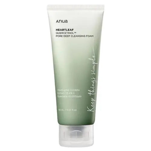 Anua Heartleaf Quercetinol Pore Deep Cleansing Foam 150ml - Beauty Fusion
