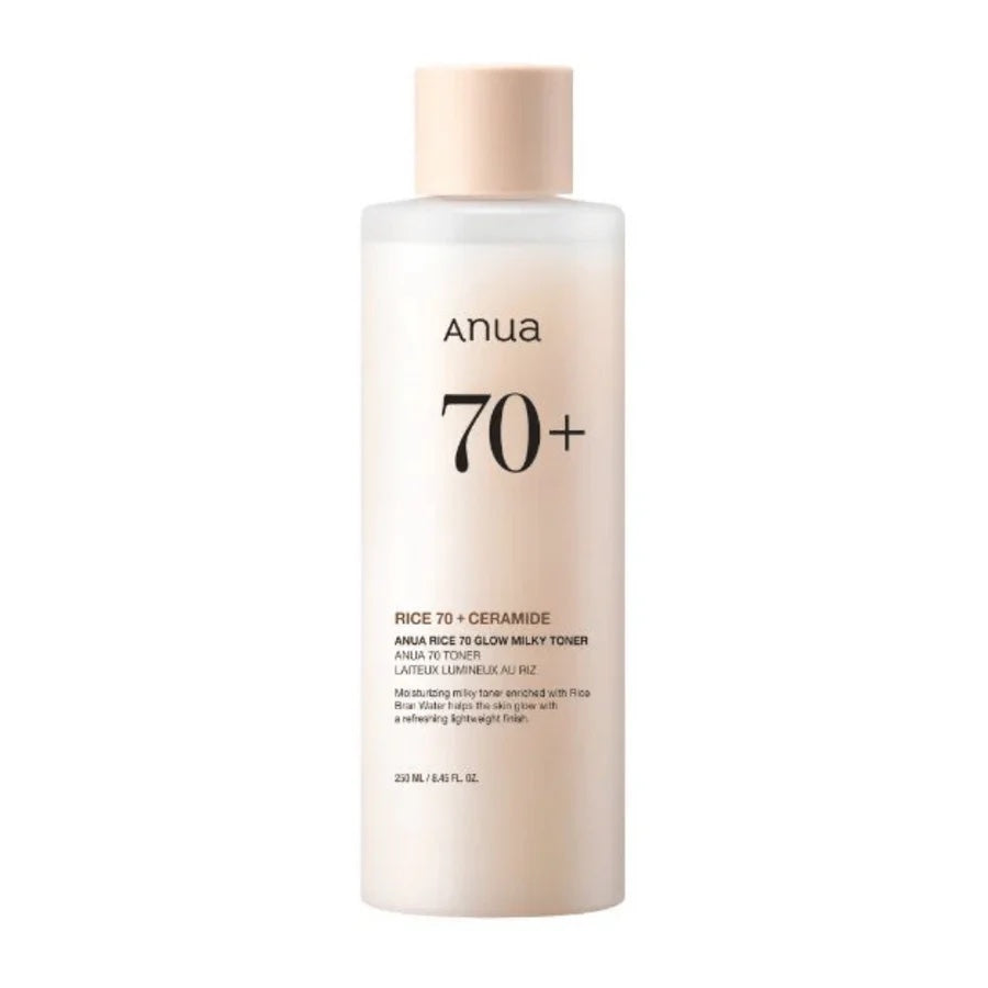 Anua Rice 70 Glow Milky Toner 250ml - Beauty Fusion