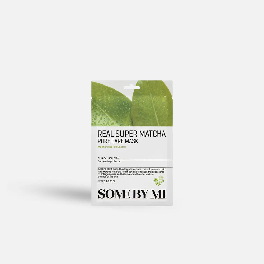 Some By Mi Clinical Solution Super Matcha Pore Tightening Mask - Beauty Fusion