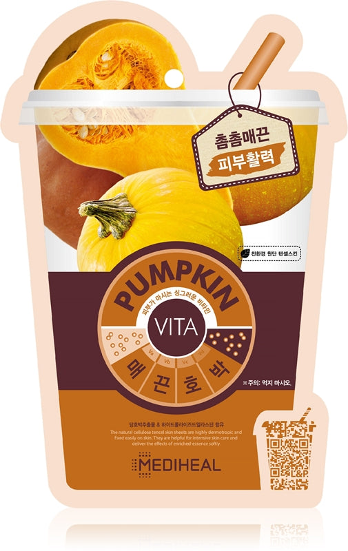 Mediheal Vita Mask Pumpkin 20 ml - Beauty Fusion