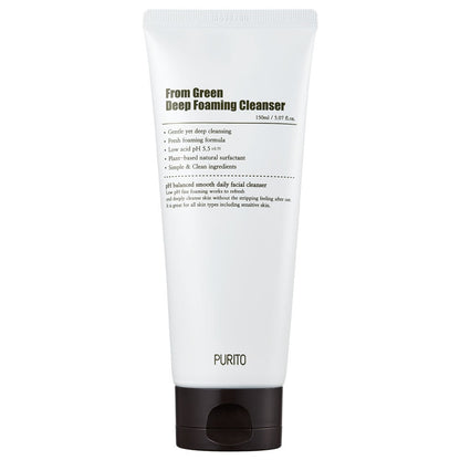 Purito SEOUL From Green Deep Foaming Cleanser 150ml - Beauty Fusion